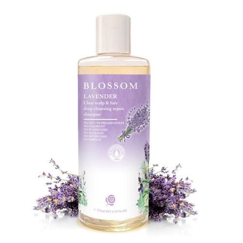 【即期良品】BLOSSOM 薰衣草植萃修護潤澤養髮精華洗髮精(250ML/瓶)