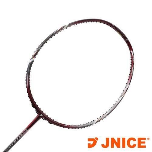 【JNICE】伏爾坎羽球拍-空拍 羽毛球拍 台灣製 暗紅灰