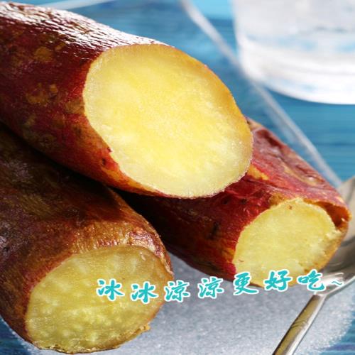 【綠之醇】台灣金時冰烤地瓜-8包組(400g±10%/份)