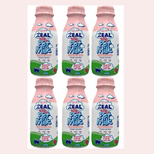 ZEAL紐西蘭貓用保健鮮乳-225ml (粉) 10瓶組