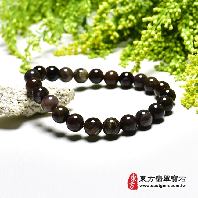 木化石手鍊 樹化玉手鍊 木化石珠子 樹化玉珠子 珠徑約8mm 23顆珠 Owo063 東方翡翠寶石 手鍊 Her森森購物網