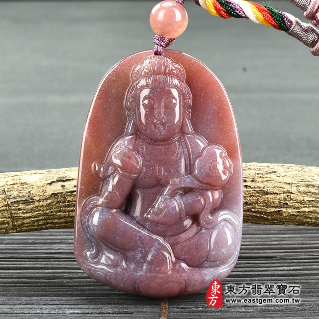 10K JADE BUDDHA RED 翡翠-