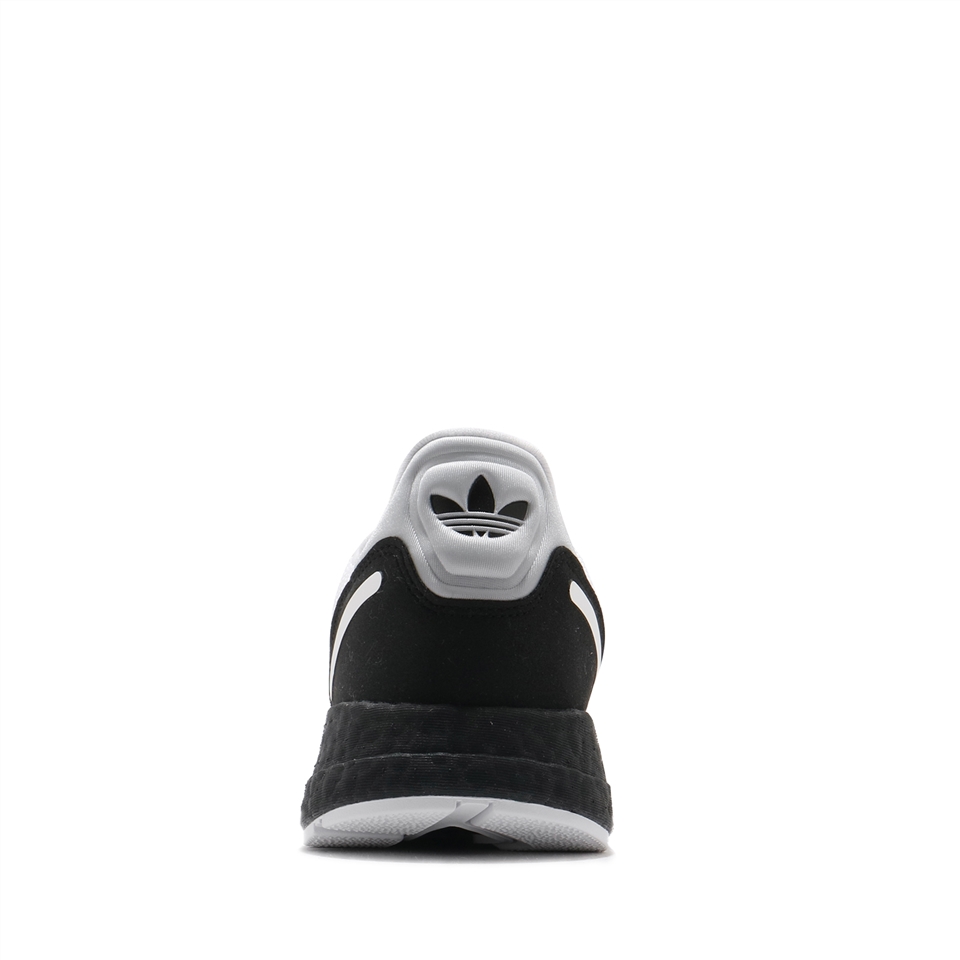 adidas 休閒鞋ZX 1K Boost 男女鞋愛迪達基本款情侶鞋穿搭緩震白黑