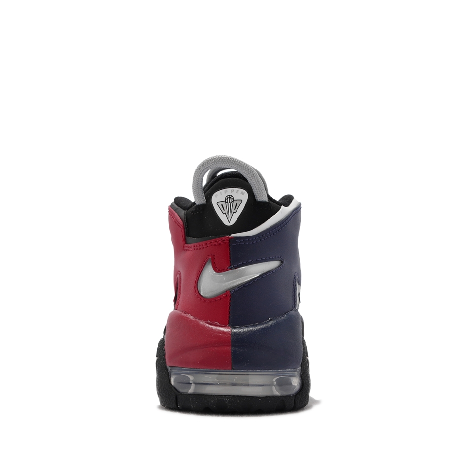 Nike 休閒鞋Air More Uptempo GS 女鞋經典款大AIR 氣墊避震大童陰陽黑