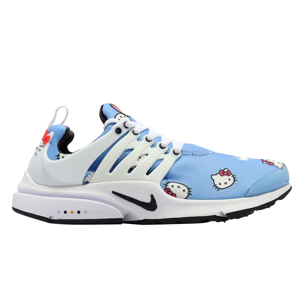 Nike 休閒鞋Air Presto QS 男鞋女鞋情侶鞋Hello Kitty 聯名款藍白