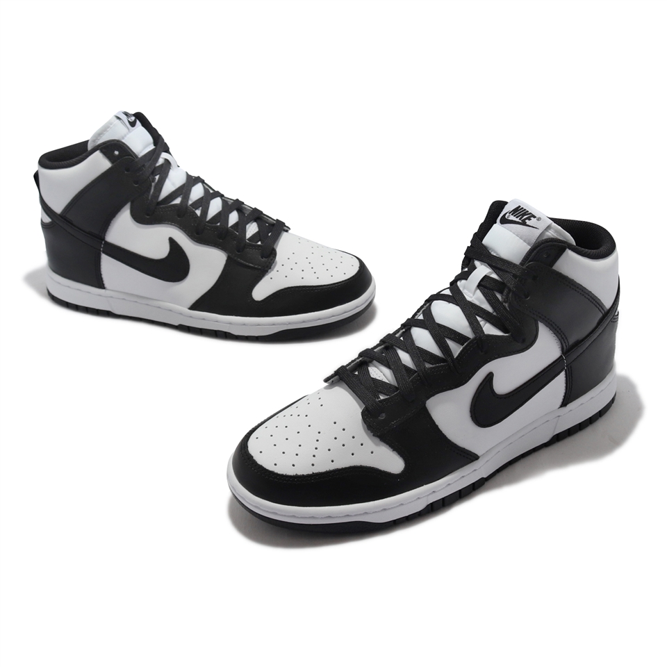 Nike Dunk High Retro Panda 黑白熊貓男鞋高筒休閒鞋DD1399-105 [ACS