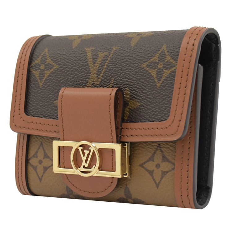 LOUIS VUITTON Monogram Reverse Portefeuille Victorine M81557 Ladies short  wallet