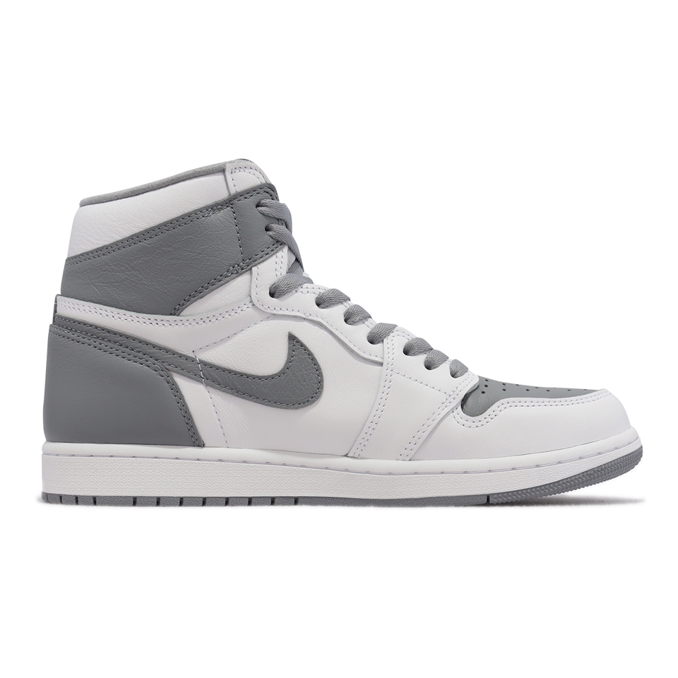 Nike Air Jordan 1 Retro High OG 男鞋白灰高筒Stealth 1代555088-037