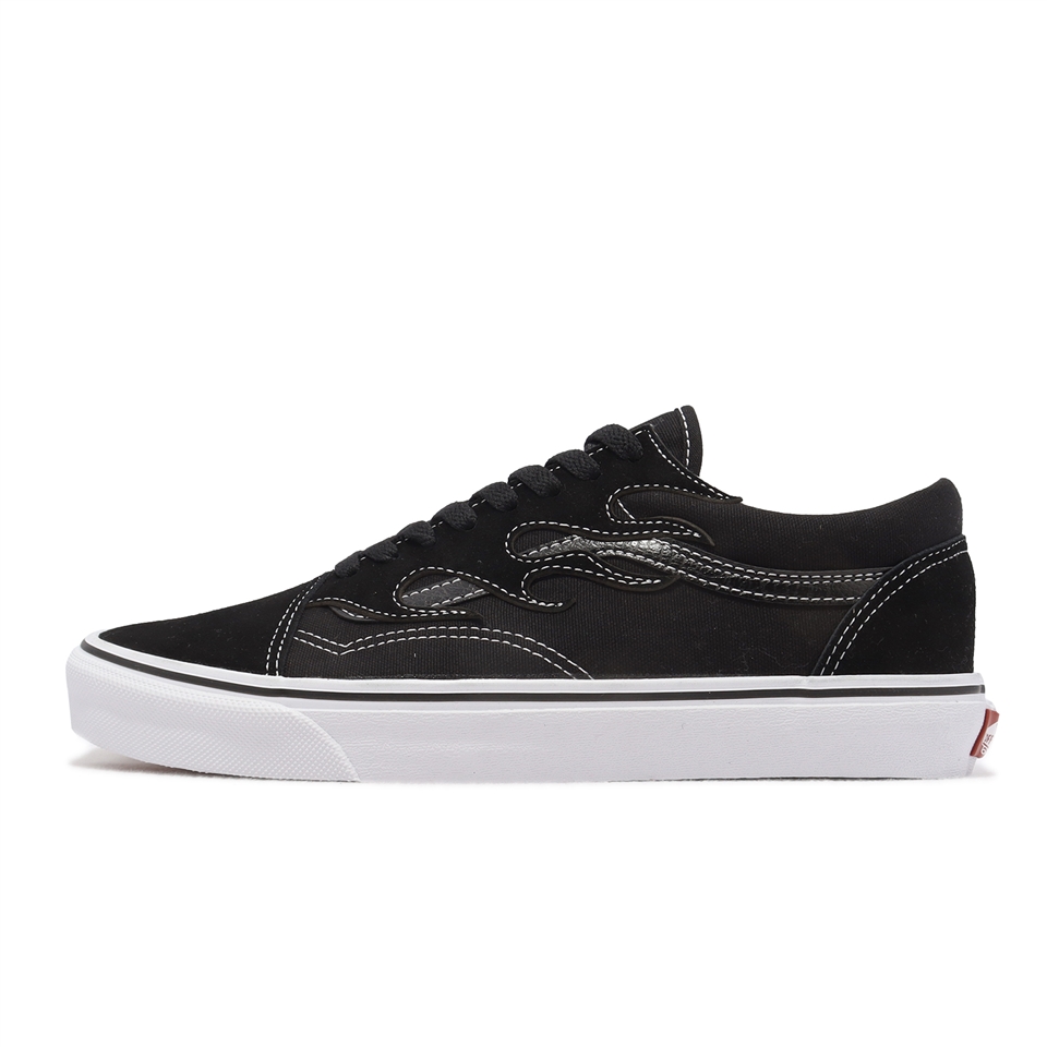 Vans 休閒鞋V36CF Flame Old Skool Flame 男鞋女鞋黑火焰復古麂皮