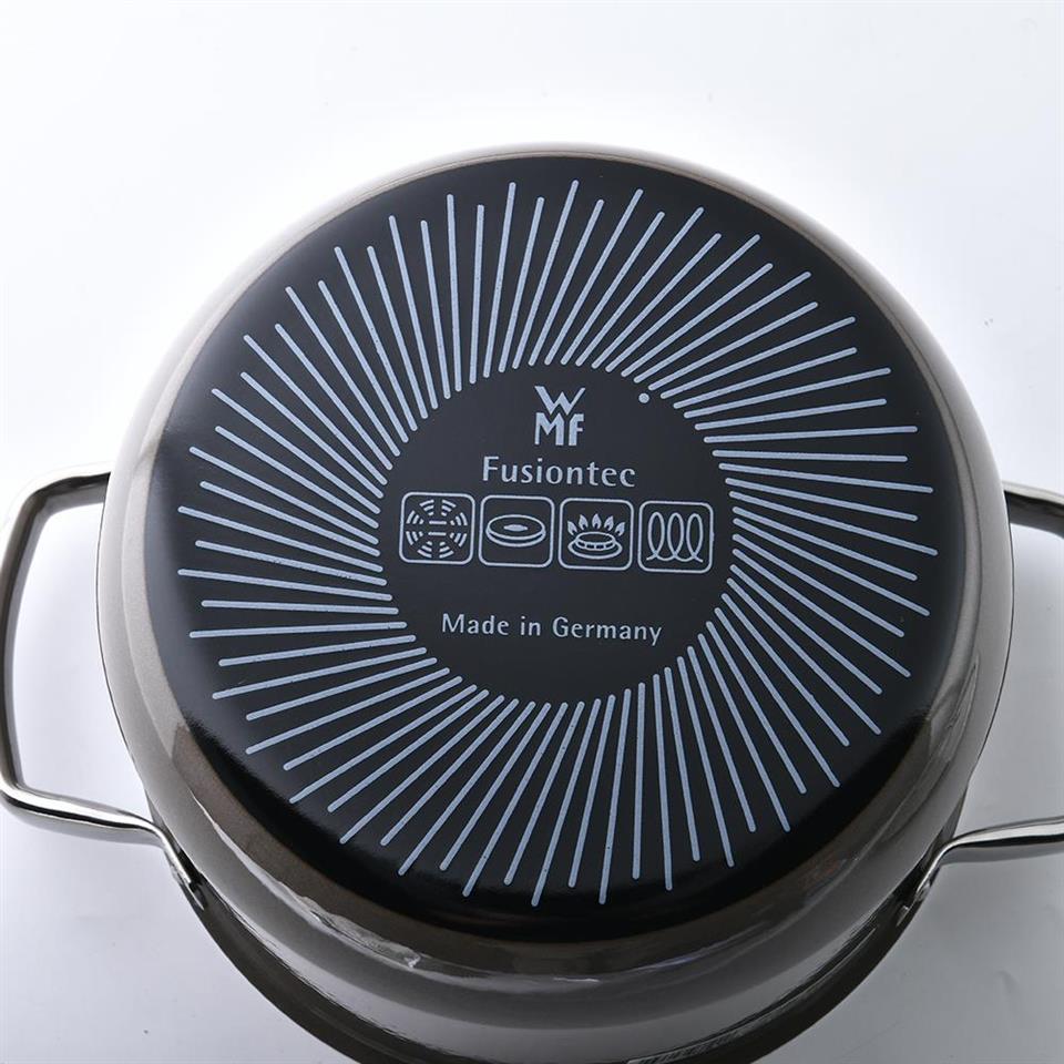 WMF FUSIONTEC 高身燉鍋(含蓋) 20cm 暗黃銅|鑄鐵鍋/琺瑯鍋|Her森森購物網