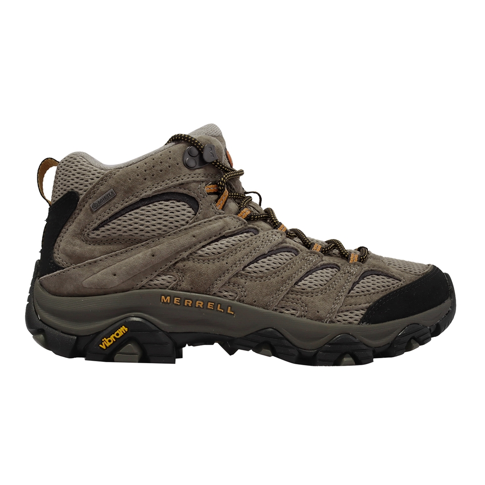 Merrell 登山鞋Moab 3 Mid GTX 男鞋泰迪熊棕黑越野戶外防水郊山