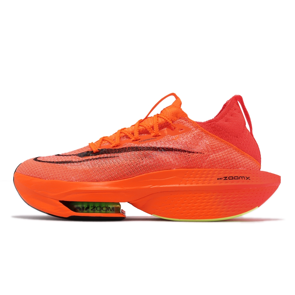 Nike 競速跑鞋Air Zoom Alphafly Next% 2 男鞋橘運動鞋針織氣墊緩震