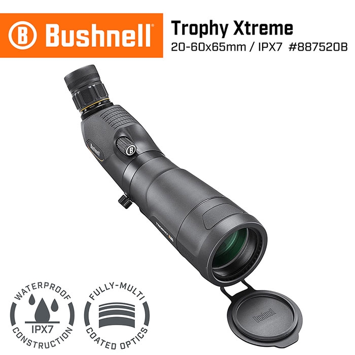 美國Bushnell】Trophy Xtreme 極限錦標20-60x65mm 專業級賞鳥型單筒