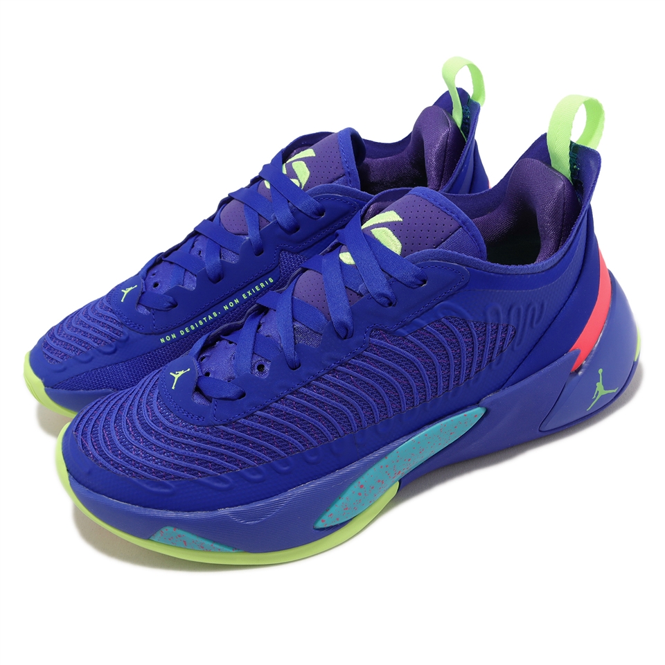 Nike 籃球鞋Jordan Luka 1 PF Racer Blue 藍綠男鞋東77 DQ6510-436