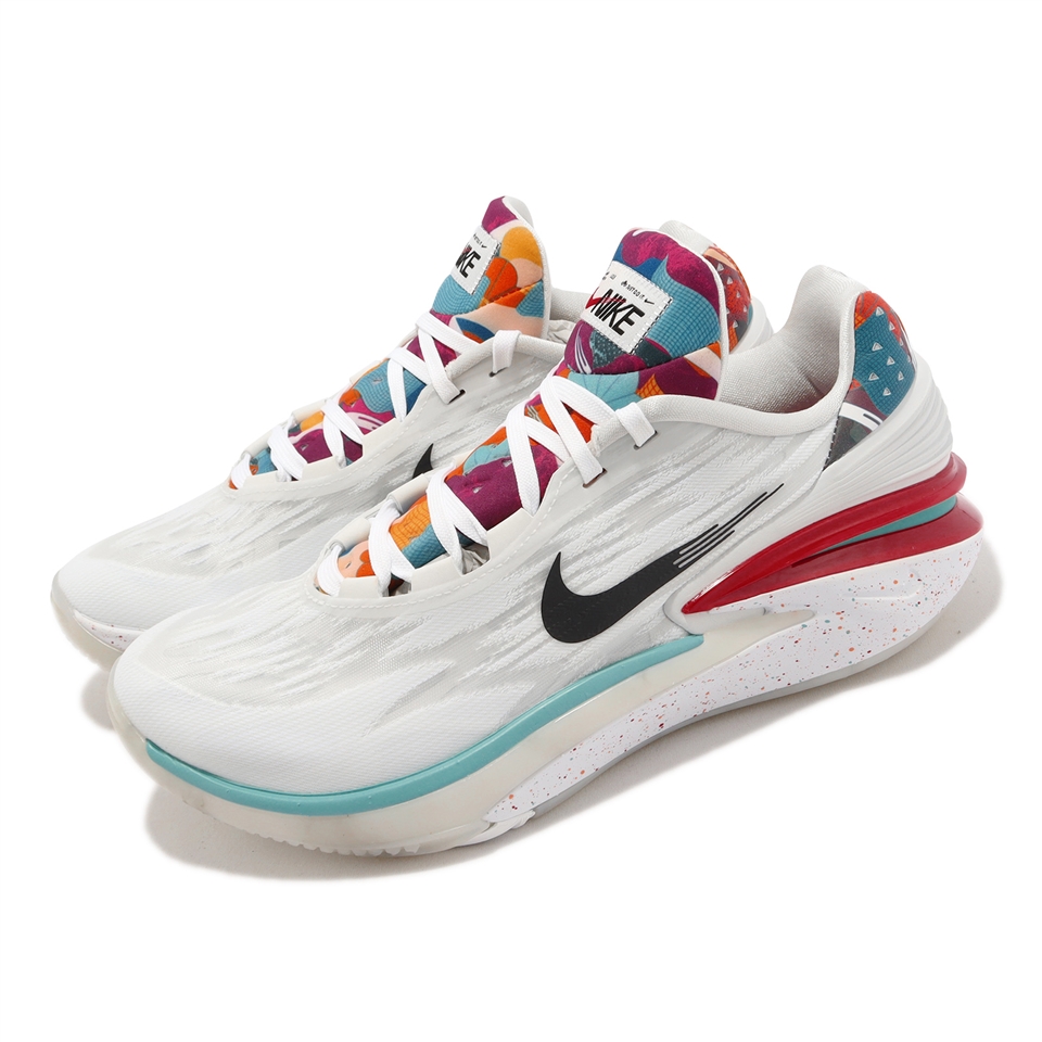 Nike 籃球鞋Air Zoom G.T. Cut 2 白紅新年兔年男鞋FD4321-101|籃球鞋