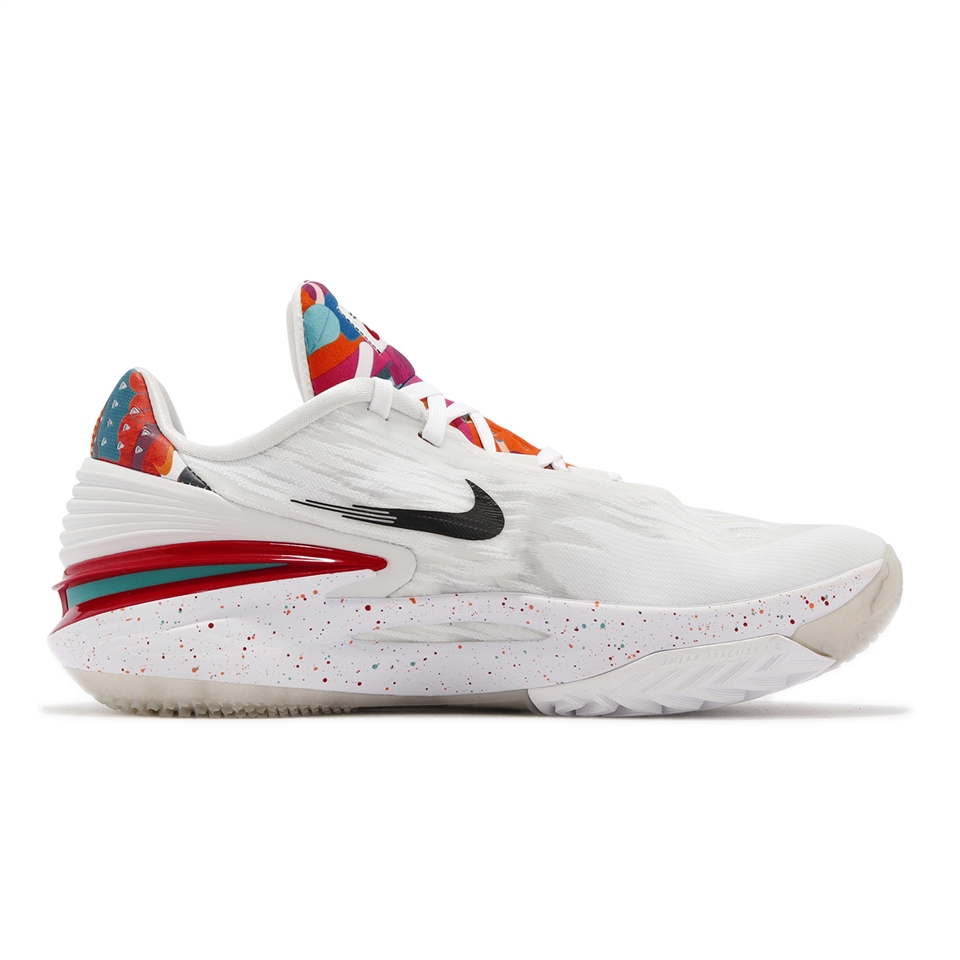 Nike 籃球鞋Air Zoom G.T. Cut 2 白紅新年兔年男鞋FD4321-101|籃球鞋