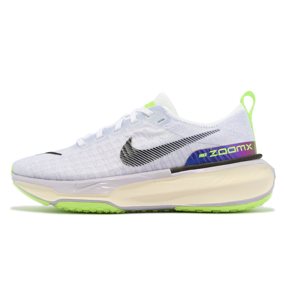 Nike 慢跑鞋Wmns ZoomX Invincible Run FK 3 女鞋藍紫螢光綠路跑DR2660