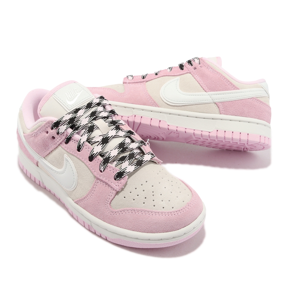 Nike Wmns Dunk Low LX Pink Foam 粉紅麂皮休閒鞋女鞋DV3054-600|休閒