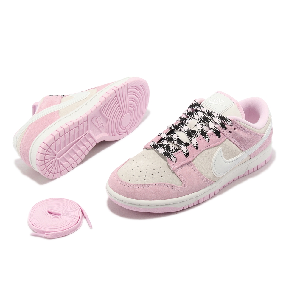 Nike Wmns Dunk Low LX Pink Foam 粉紅麂皮休閒鞋女鞋DV3054-600|休閒