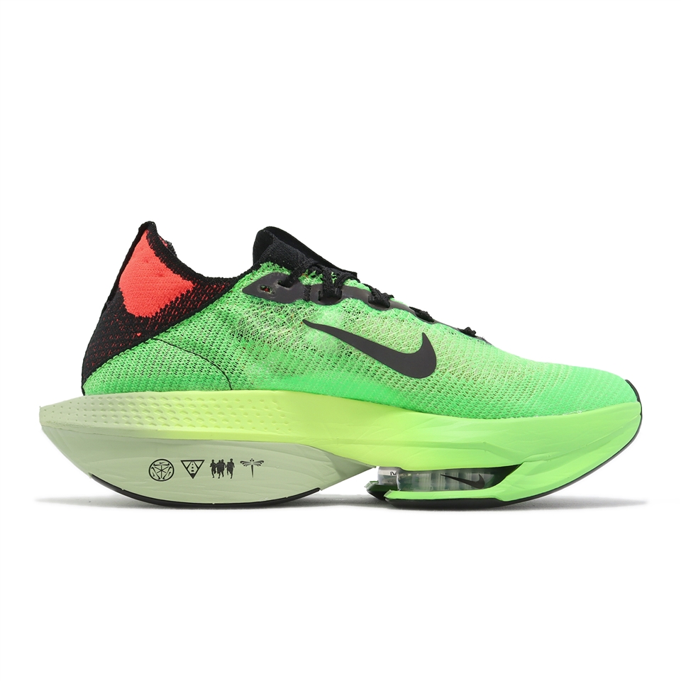 Nike 競速跑鞋Air Zoom Alphafly Next% FK 2 男鞋綠黑氣墊DZ4784-304