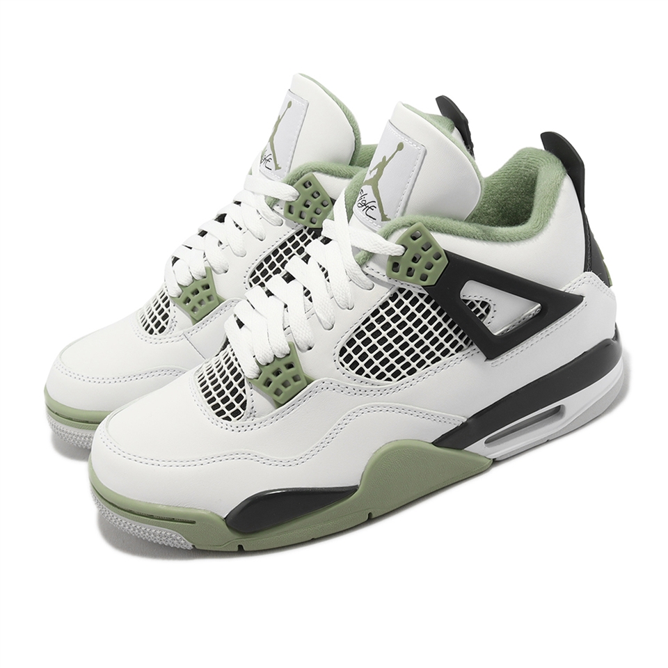 Nike Wmns Air Jordan 4 Retro Oil Green 酪梨綠女鞋男鞋AJ4 AQ9129