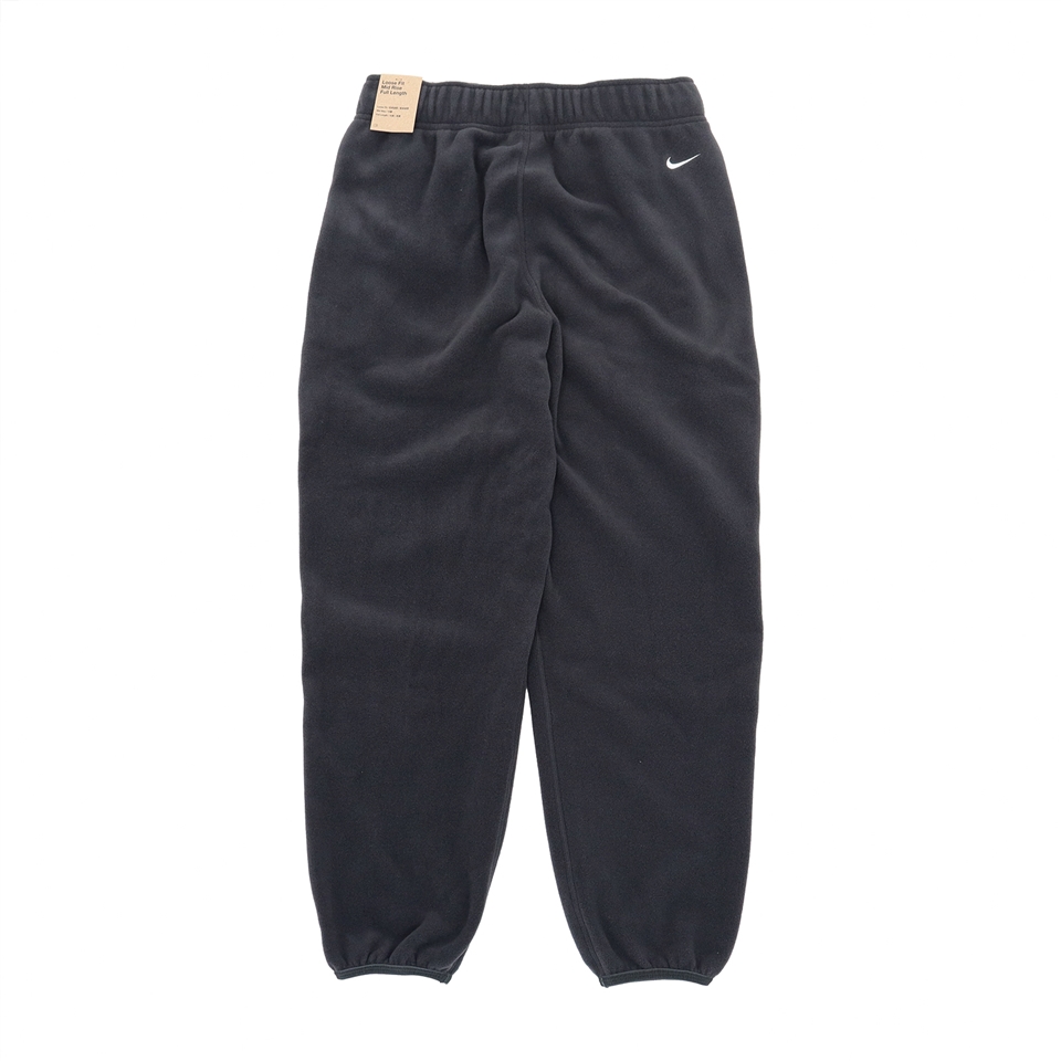 Nike 長褲ACG Polartec Wolf Tree Pants 女款黑寬鬆拉鍊口袋直筒縮