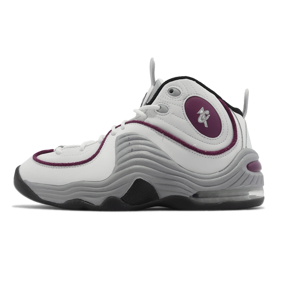 Nike 休閒鞋Wmns Air Max Penny II 白灰一分錢哈德威女鞋Rosewood