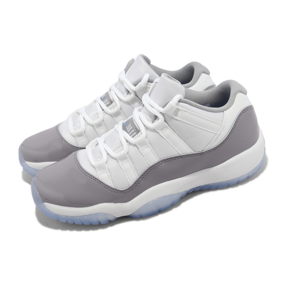 Nike Air Jordan 11 Retro Low 灰水泥AJ11 女鞋大童Cement Grey 528896