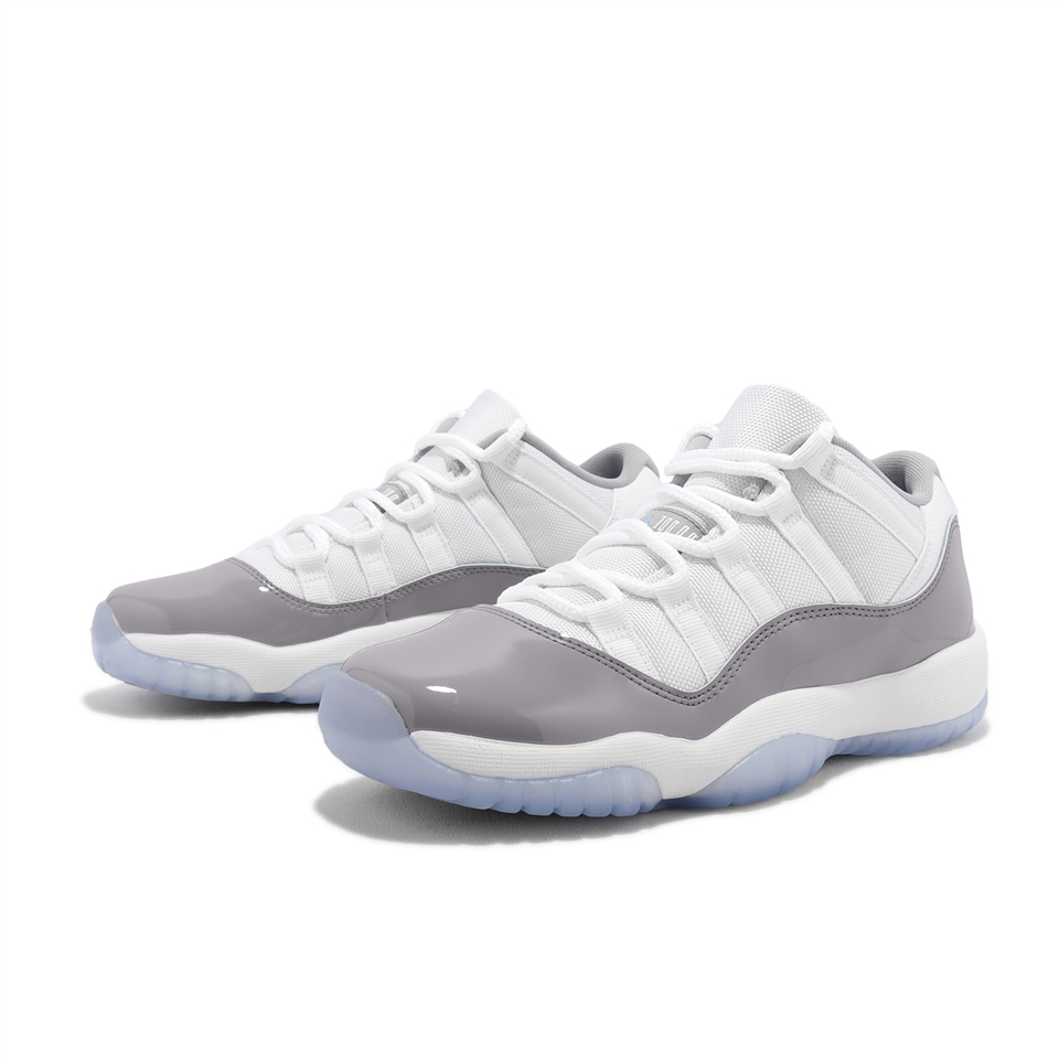 Nike Air Jordan 11 Retro Low 灰水泥AJ11 女鞋大童Cement Grey 528896