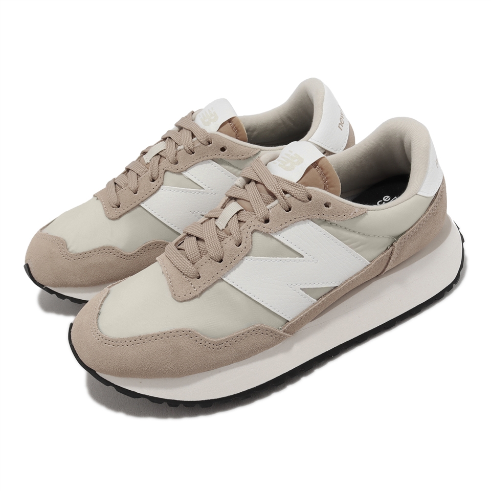 New Balance 休閒鞋237 女鞋棕肉桂奶茶麂皮復古NB 紐巴倫WS237YB-B