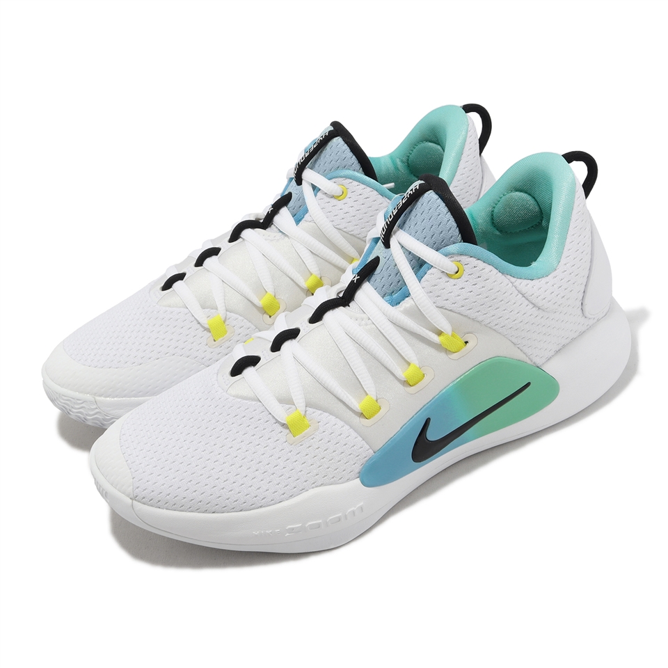 Nike 籃球鞋Hyperdunk X Low EP 男鞋白黑包覆低筒運動鞋FN3441-101