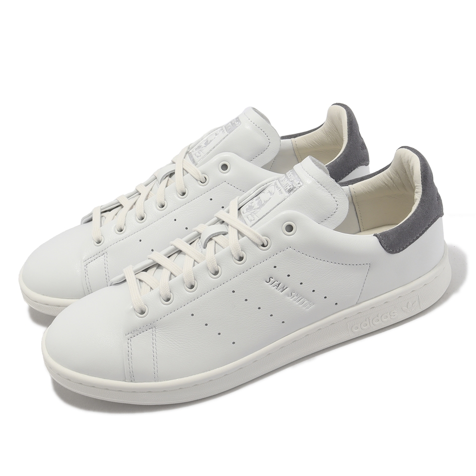 adidas 休閒鞋Stan Smith Lux 男鞋白灰銀史密斯小白鞋愛迪達ID1994