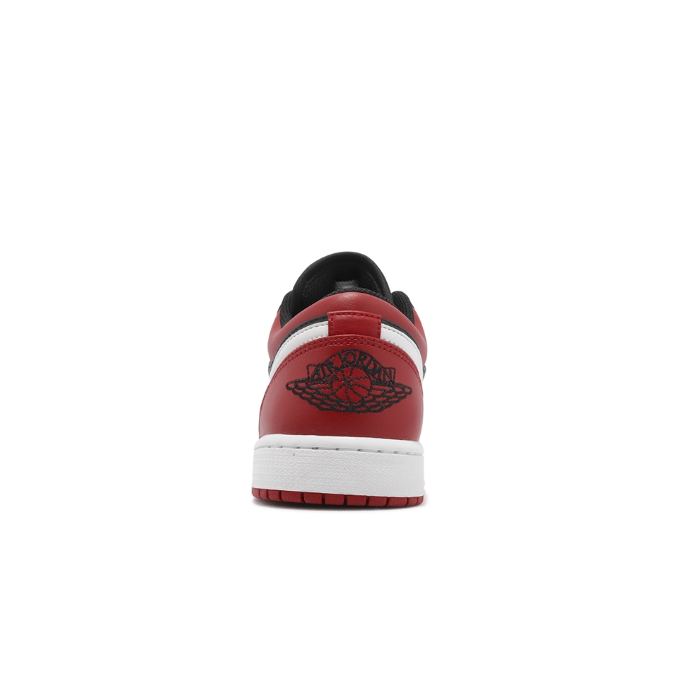 Nike 休閒鞋Air Jordan 1 Low 男鞋皮革AJ1 黑紅頭Bred Toe 喬丹1代