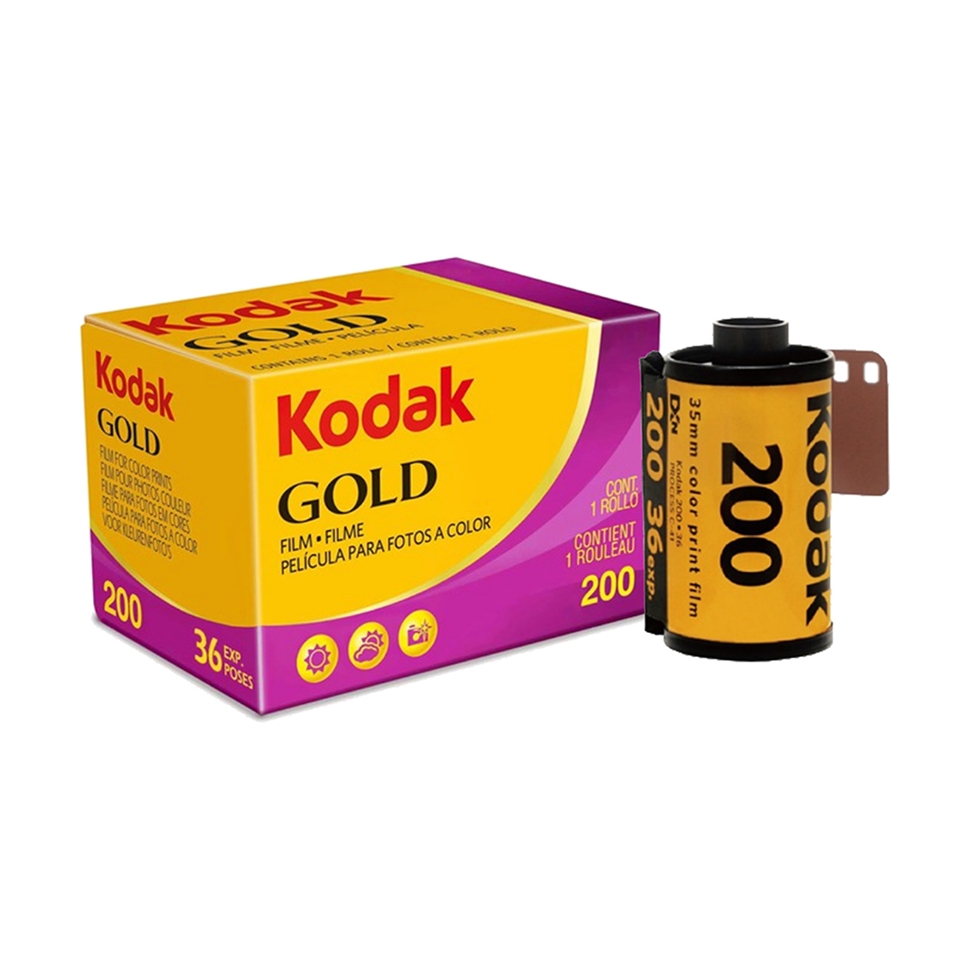 KODAK 柯達 GOLD 200 135mm彩色膠捲負片底片 /ISO 200 36張