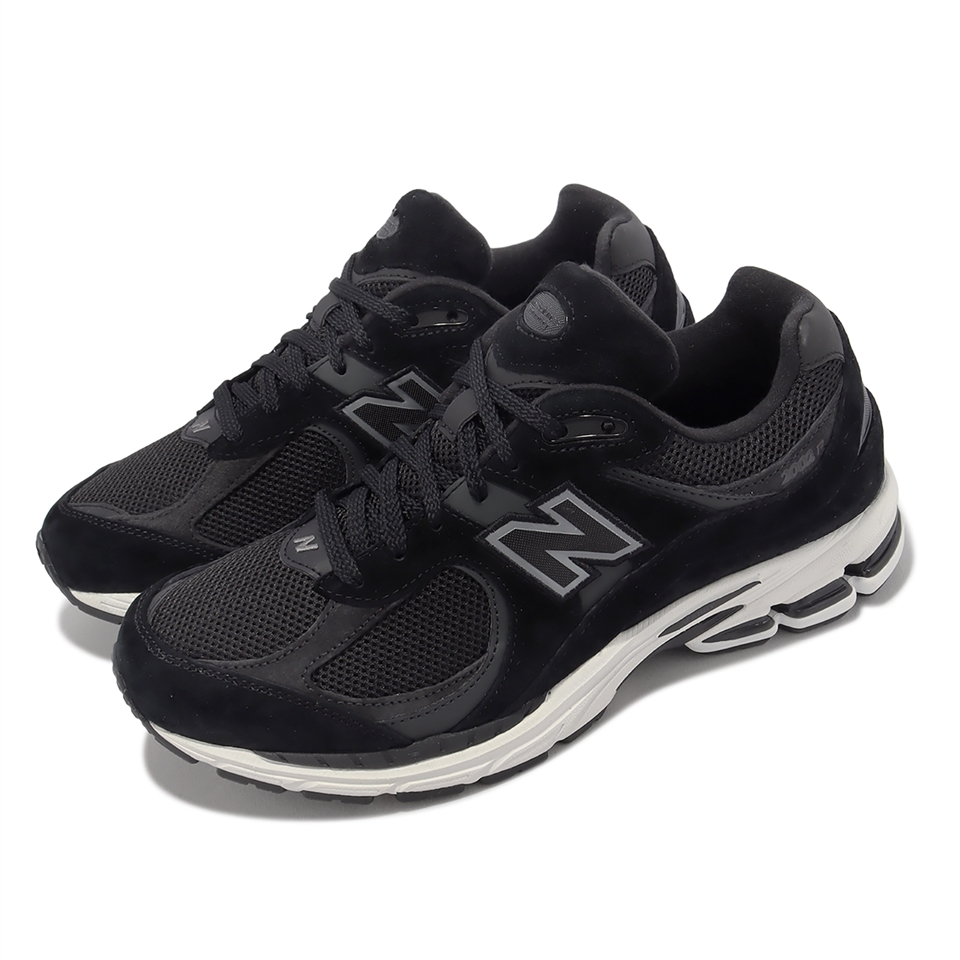 New Balance 休閒鞋2002R 男鞋女鞋黑白復古麂皮經典穿搭情侶鞋NB 紐巴