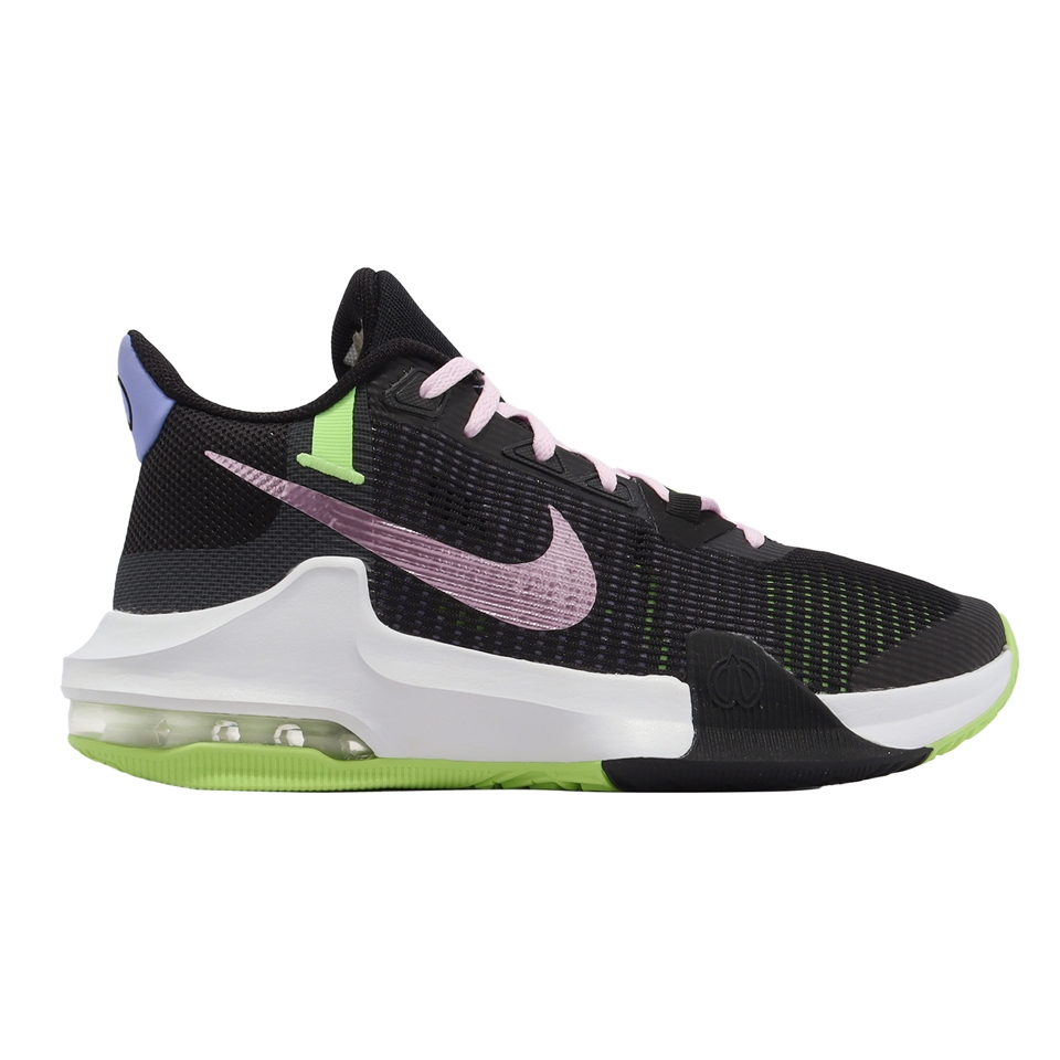 Nike 籃球鞋Air Max Impact 3 男鞋黑粉緩震運動鞋基本款DC3725-008