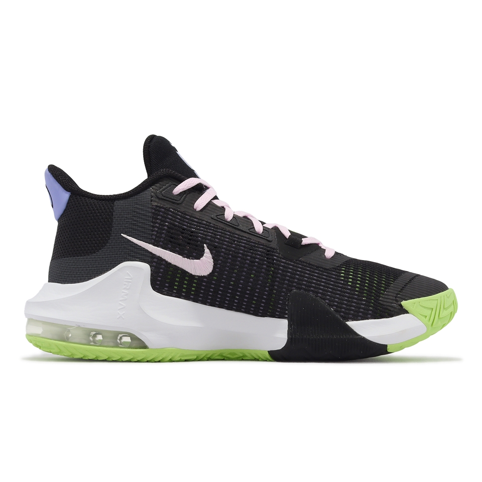 Nike 籃球鞋Air Max Impact 3 男鞋黑粉緩震運動鞋基本款DC3725-008