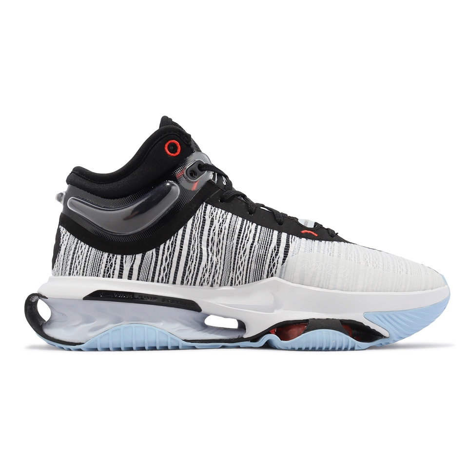 Nike 籃球鞋Air Zoom G.T. Jump 2 EP 男鞋黑白氣墊緩震DJ9432-001|籃球