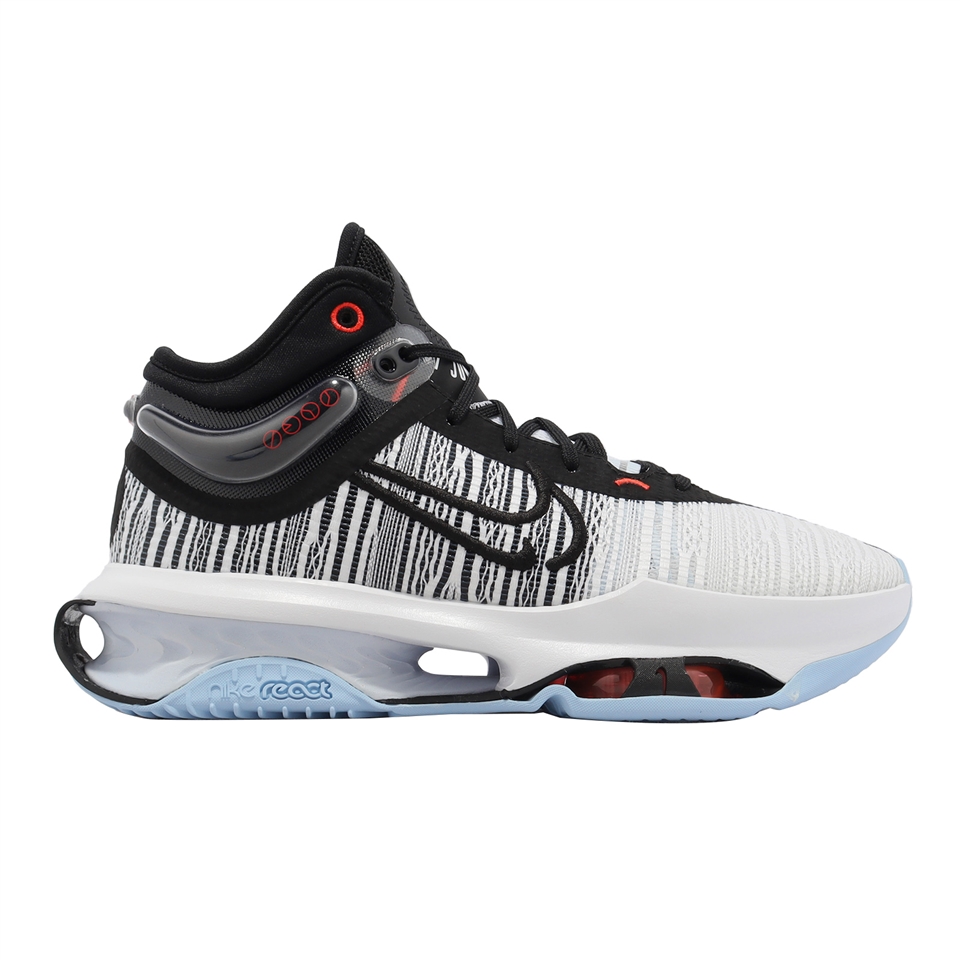 Nike 籃球鞋Air Zoom G.T. Jump 2 EP 男鞋黑白氣墊緩震DJ9432-001|籃球