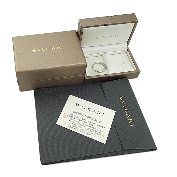 九五成新展示品！BVLGARI PT950鉑金-鑲單顆鑽FEDI婚戒|戒指/項鍊|Her