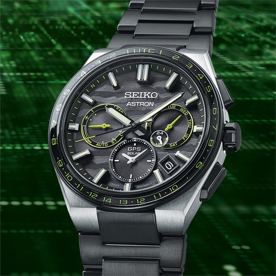 SEIKO 精工Astron 限量GPS衛星定位雙時區鈦金屬手錶(SSH139J1/5X53