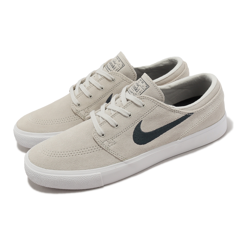 Nike 滑板鞋SB Zoom Janoski RM 灰藍男鞋麂皮運動鞋AQ7475-011|休閒