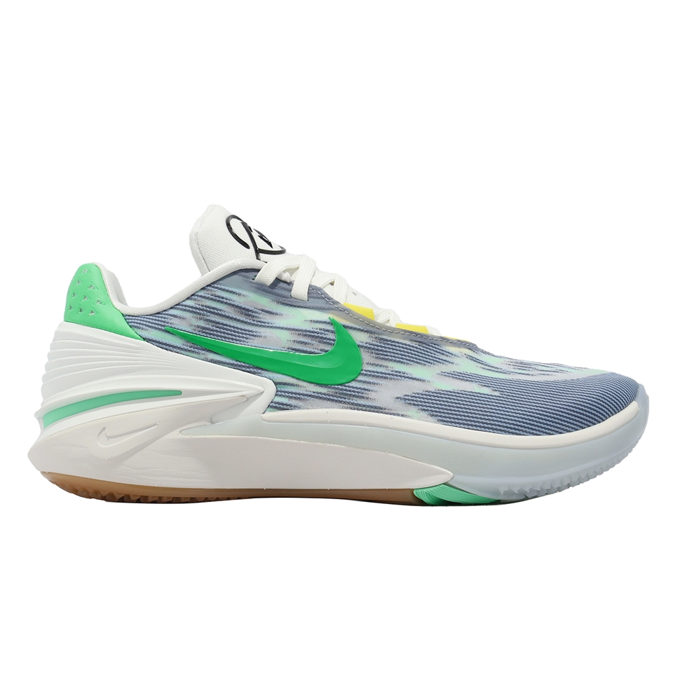 Nike 籃球鞋Air Zoom G.T. Cut 2 EP 藍綠紅膠底氣墊男鞋DJ6015