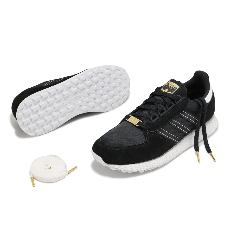 Adidas originals black on sale forest grove junior