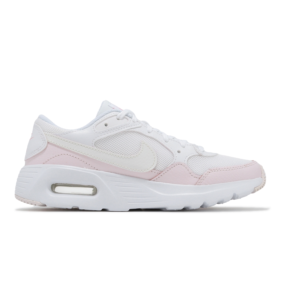 Nike 休閒鞋Air Max SC GS 大童女鞋粉紅白氣墊復古皮革經典CZ5358-115