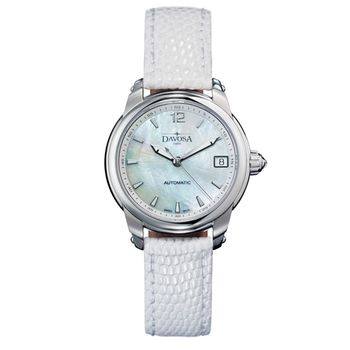 DAVOSA Ladies Delight 女錶系列/白/白色錶帶