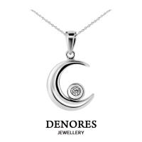 DENORES 星辰愛情天然真鑽墜鍊