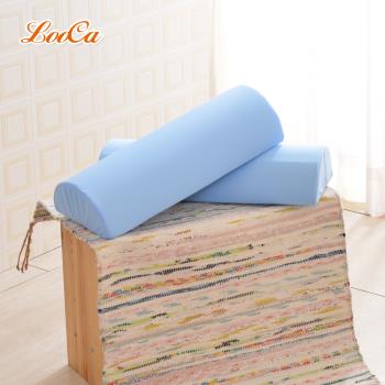 【LooCa】吸濕排汗萬用釋壓靠枕(藍)