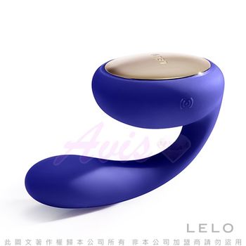 瑞典LELO-TARA 旋轉式情侶按摩器-藍