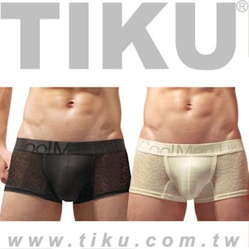 TIKU 梯酷 會呼吸的竹纖維 型男平口男內褲超值2件組